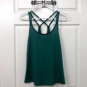 Old Navy Running Women's Teal Workout Go-Dry Tank